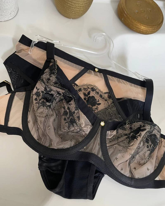 19220 Sutien moale Cabarette II Milano negru