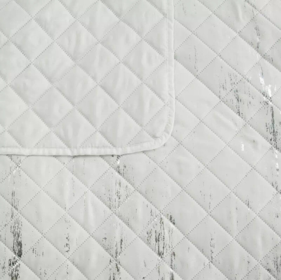 Blink 1 cuvertură de pat decorativă Design91 alb/argintiu