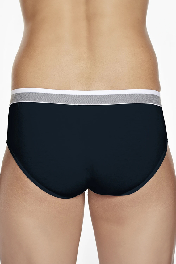 PCU 402 Pierre Cardin bleumarin – slip bărbătesc clasic din bumbac, confortabil pentru fiecare zi