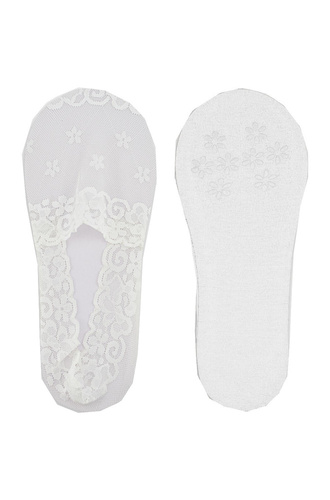 SN051 Balerini de dama Noviti - alb