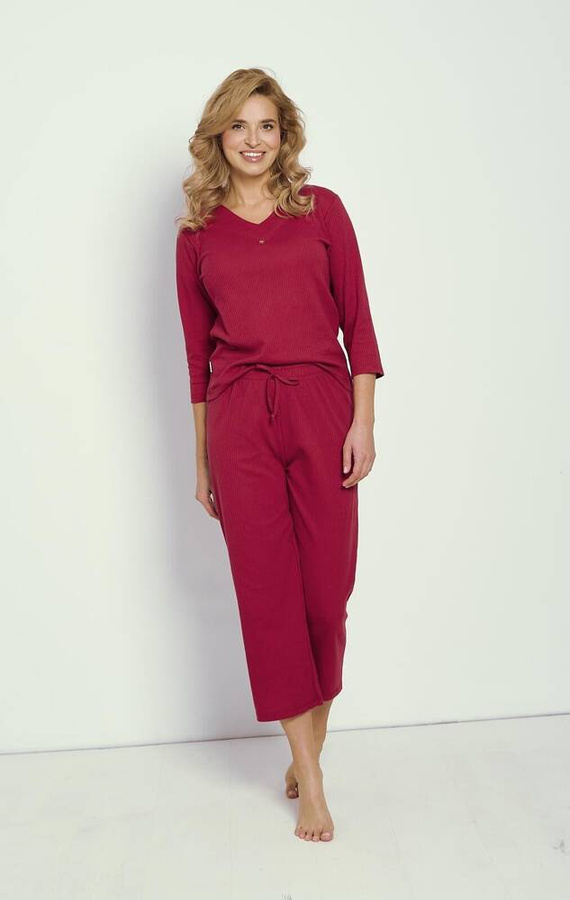 3355 Pijamale dama Berry Taro - visiniu