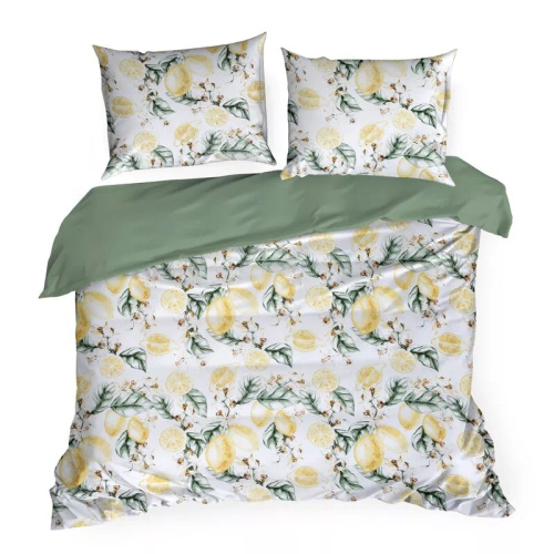 Eurofirany SPRING 91 lenjerie pat 100% bumbac satinat Oeko-Tex