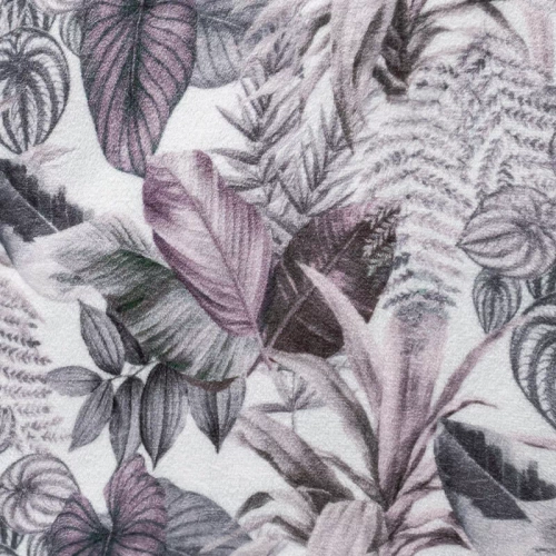 Davos 2 Cuvertura de pat frunze Eurofirany mov gri