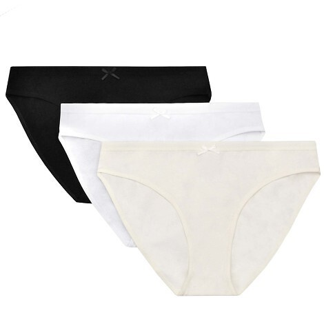 37270-K001 Ollie Chiloți Henderson din bumbac pentru femei, set de 3 bikini