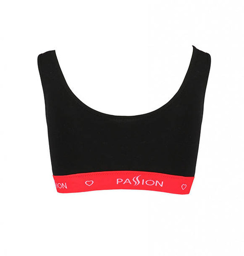 PS003 Top Biustonosz miękki Passion czarny