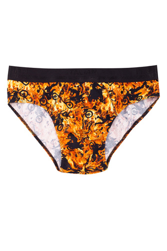 Chiloți pentru bărbați Caldo Italian Fashion - imprimeu cu foc