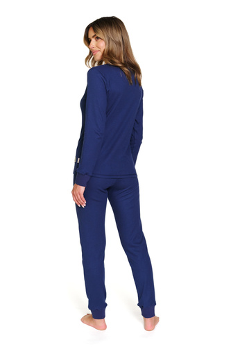 7349 Pijamale dama din bumbac Doctor Nap - confort si clasic - cosmos