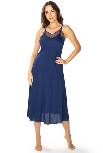 86648 Cămașă de noapte damă Pari Mewa bleumarin