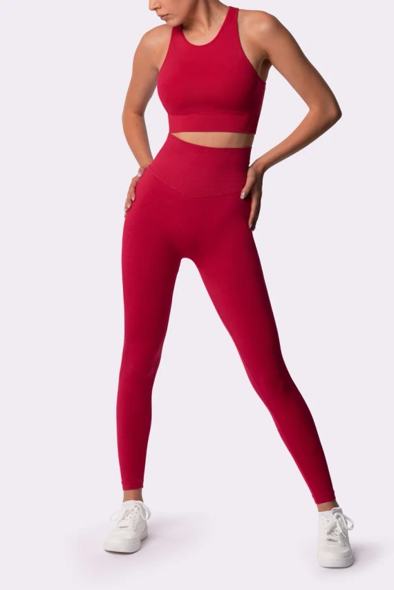 Adaptează leggings damă Spaio viva magenta