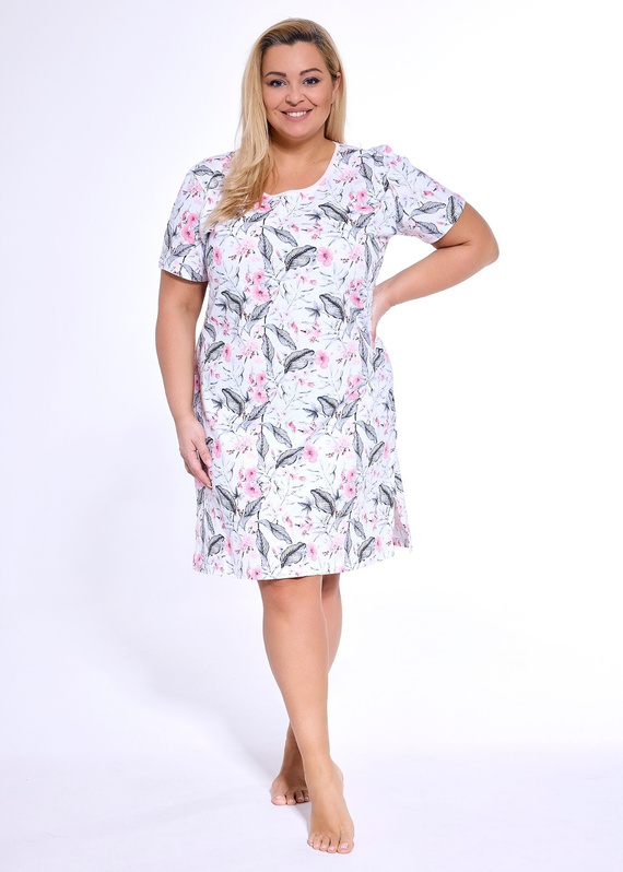 799/314 Vivian Cornette cămașă de noapte roz