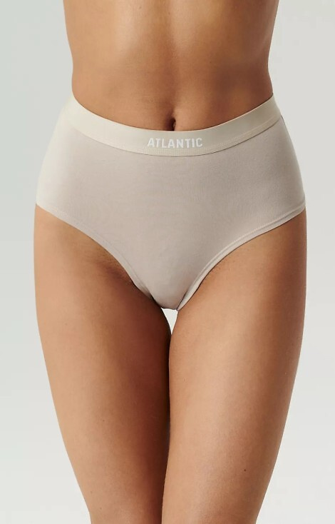 3CLP-009 Maxi Sport Chiloți damă Atlantic - bej-vanilie-albastru