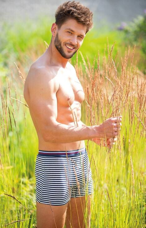 Boxer bărbați MXH 338 Key - bej