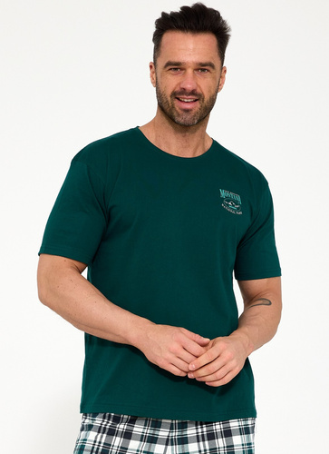 Pijama bărbați Cornette 326/212 Montana 100% bumbac mânecă scurtă