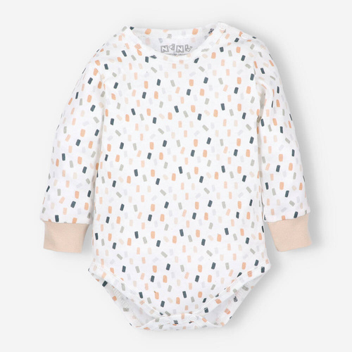 ABN-5323/KRE Body din bumbac organic Nini print