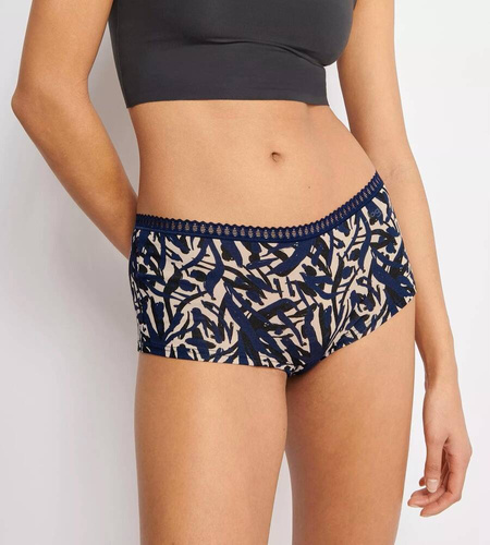 Pantaloni scurți pentru damă GO Crush Short C3P Sloggi pachet de 3 - bleumarin