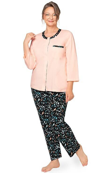 262 Olga II Pijamale dama 7/8 Martel - portocaliu