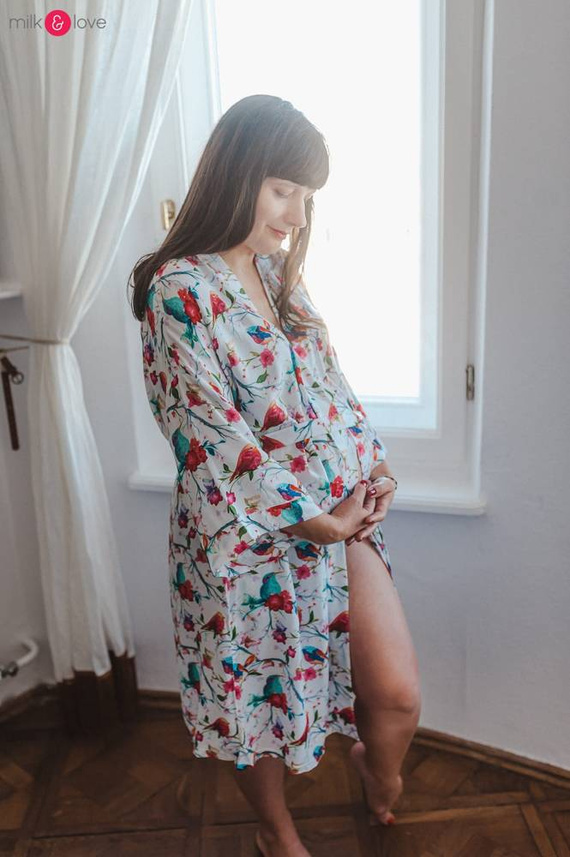 Forest Szlafrok bambusowy Milk&Love 