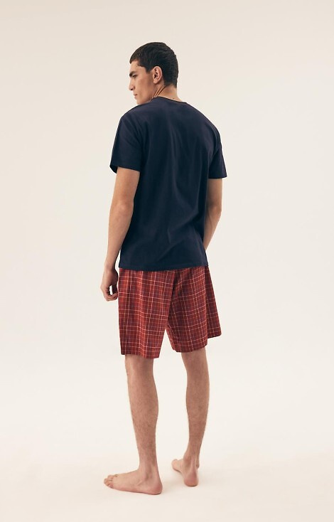 42622 Pijamale premium pentru bărbați Dash Henderson - bleumarin