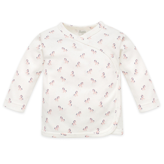 Jachetă legată Lovely Day Pinocchio - cai ecru