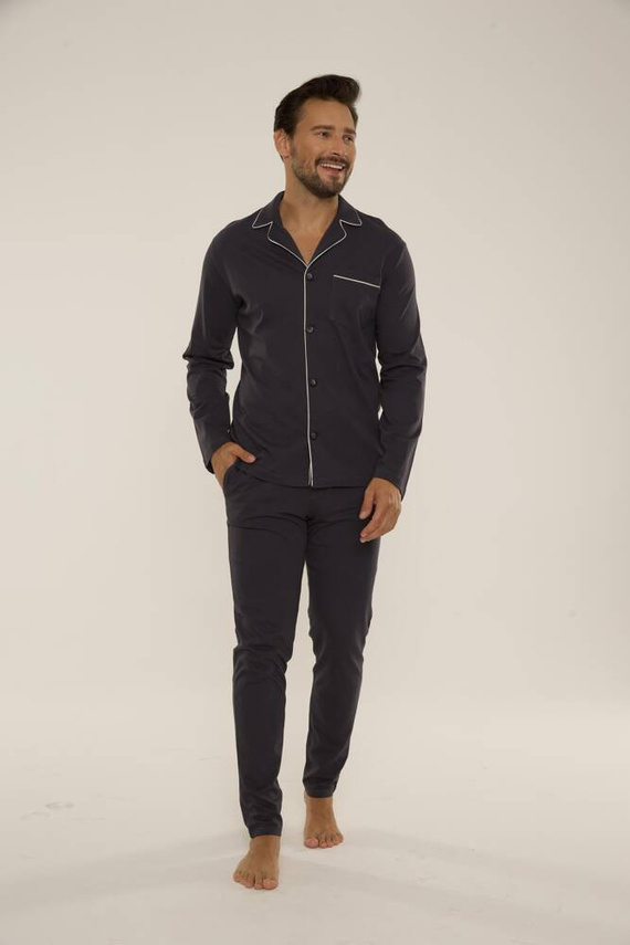 729 Norberto Pijama pentru bărbați De Lafense - grafit