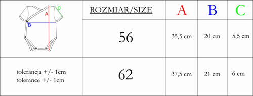 224040 Nicol Body înfășurat pentru bebeluși, albastru, 100% bumbac ajurat