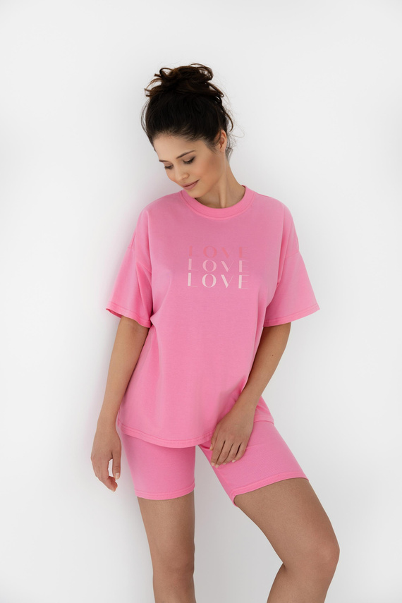 Pijamale Maud Sensis pentru femei - roz