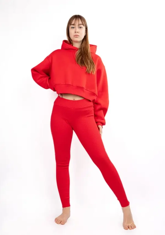 DK-K-B13 Set trening dama Dkaren - rosu