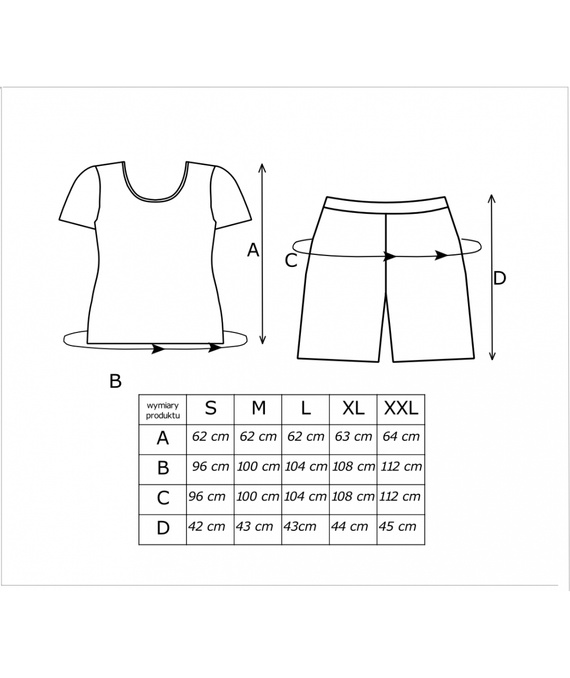 Pijama damă Melisa 1/2 Donna – vâscoză, mânecă scurtă