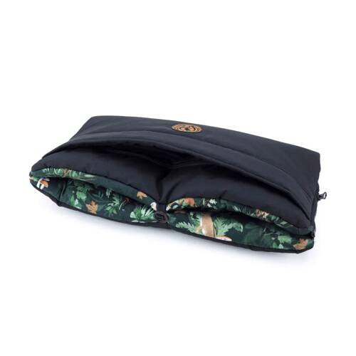 Manșon pentru cărucior de iarnă Everest Makaszka-Woodland cu buzunar