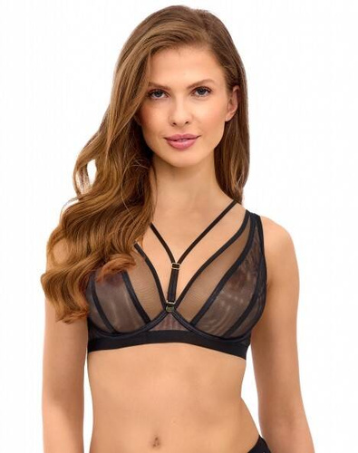 2521 Lupoline sutien bralette moale negru 