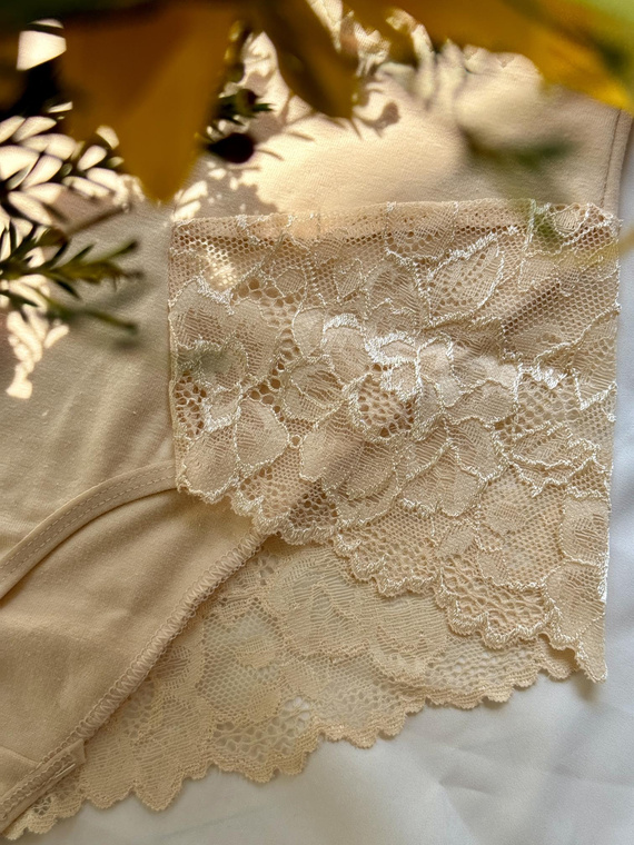 530 Iness Chiloți cu talie înaltă De lafense - bej