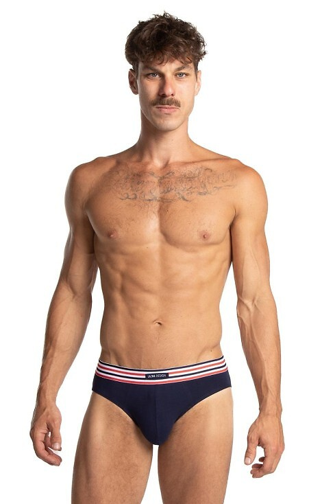 M-1065 Slip bărbătesc Lama pachet 2, bumbac cu elastan, confortabil și durabil