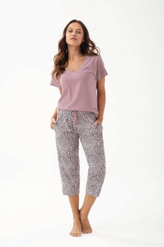 345 pijamale dama Luna - cacao