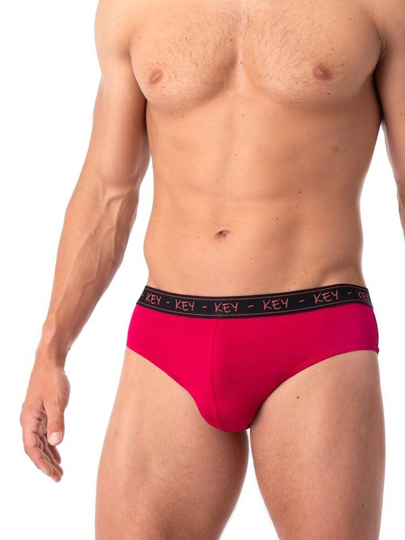 MPP 178 Slip bărbătesc pachet de 2 cheie - roșu-gri