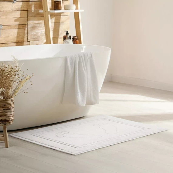 Covor de baie alb Sammy Eurocurtains