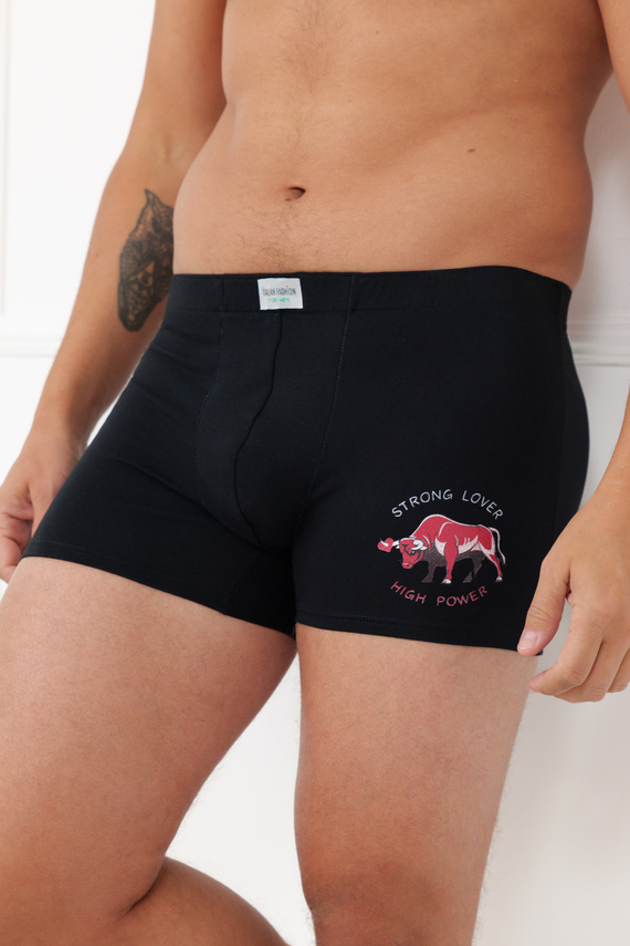 Boxeri bărbați Fernando Italian Fashion bumbac elastan mulați