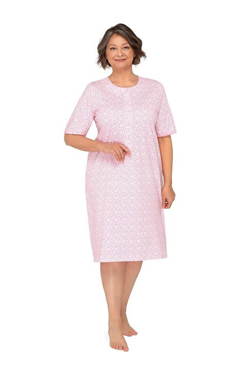 263 Cămașă de noapte cu fermoar Basia I Martel - roz