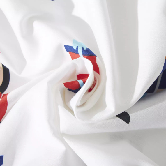 Set de lenjerie de pat de Crăciun din satin de bumbac de la Needle and Thread Nutcracker – Elegant și moale