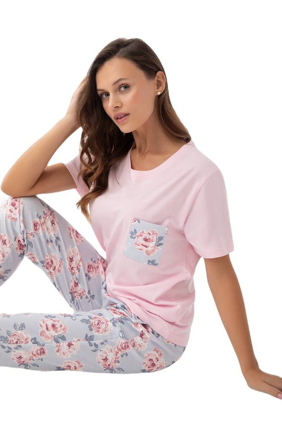 Pijamale dama 340 Luna - roz