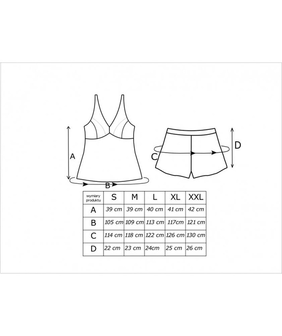 Pijamale Mari 1/2 Donna - ecru