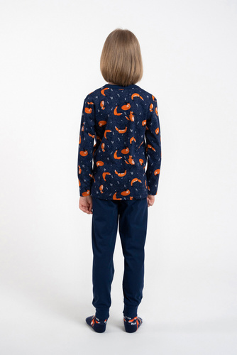 Vitalis Pijama pentru băieți cu mânecă lungă, pantaloni lungi Italian Fashion