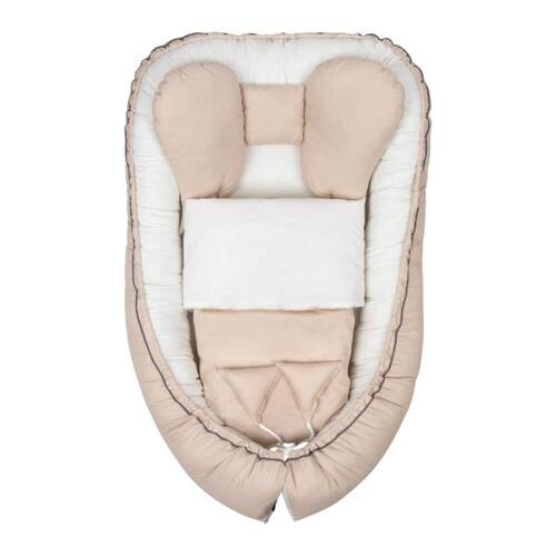 Palermo Baby cocon cu pilota Belisima - cappuccino