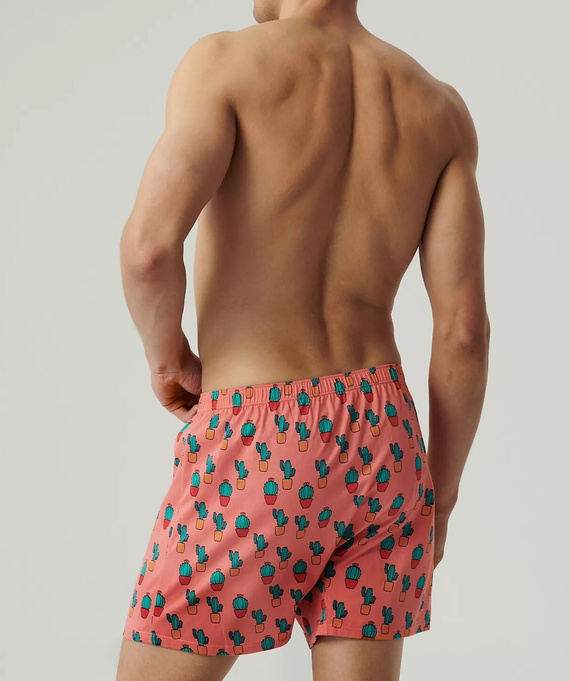 2MBH-005 Boxer bărbați Atlantic - bleumarin-coral