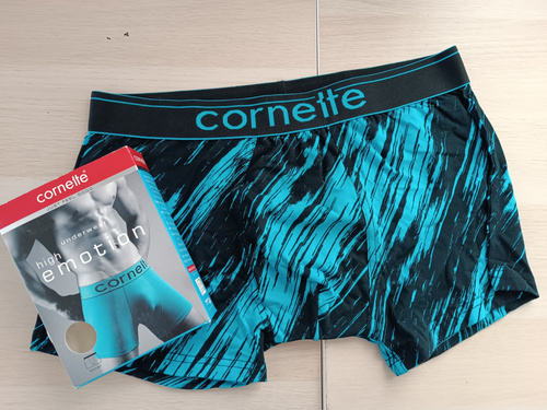 Boxer bărbați High Emotion 508/21 - bleumarin, bumbac