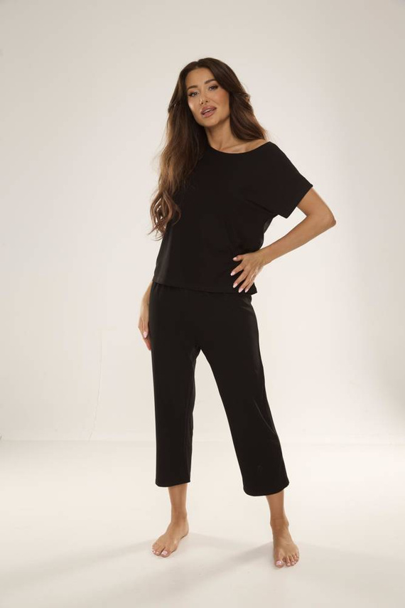 696 Freya Pijama de damă Forex - negru