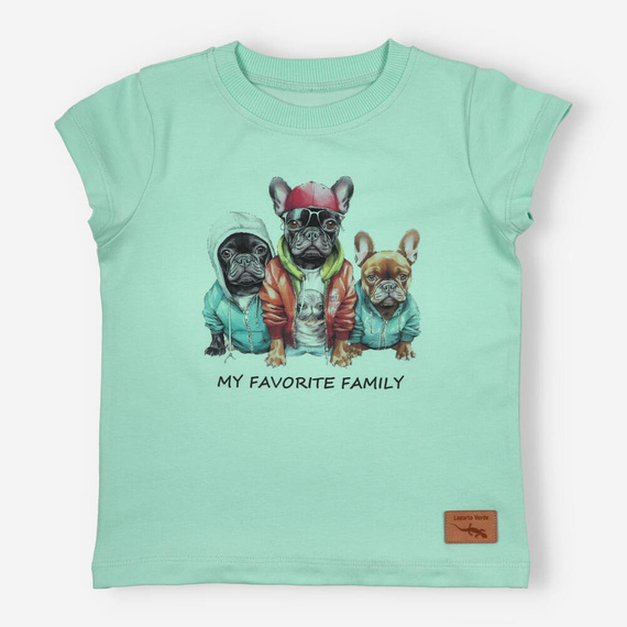 KAR-2002/PIS Tricou fistic Lagarto Verde pentru baieti