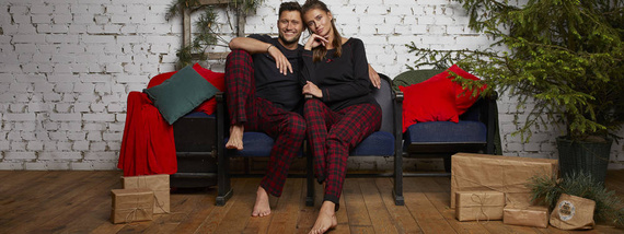 Ordesa Pijama de damă cu mânecă lungă, pantaloni lungi Italian Fashion - negru/print