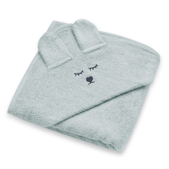 Prosop din bambus Yosoy cu urechi - salvie