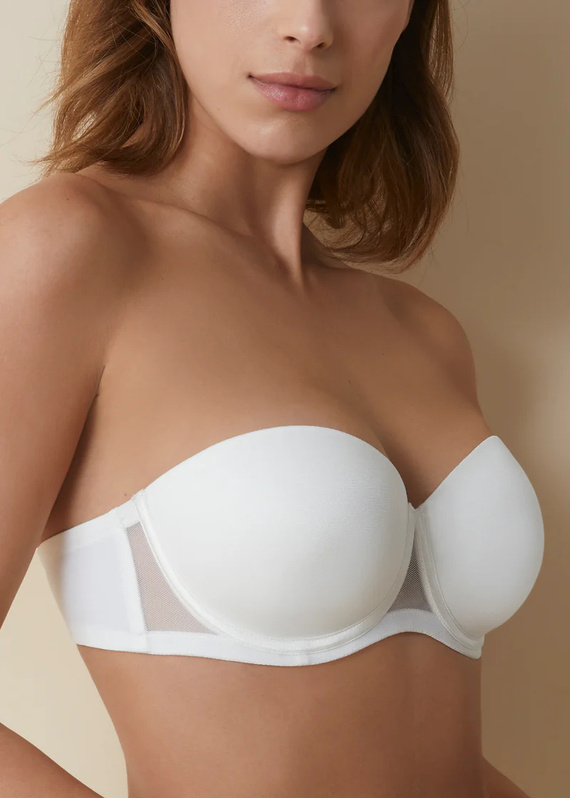 Balconeta autoportanta Selene Pearl Esmeralda – Sutien fara bretele, suport din silicon