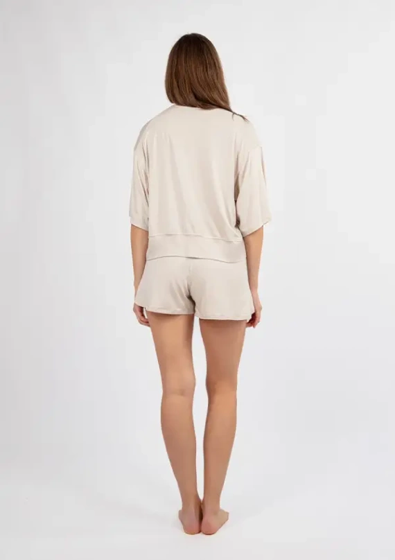 DK-K-B19 Set femei din bambus Dkaren - ecru